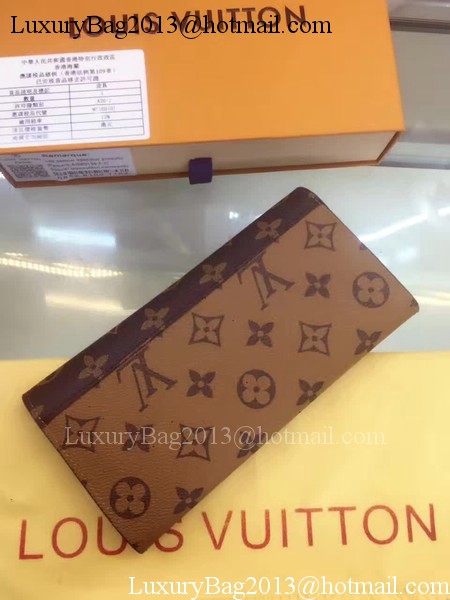Louis Vuitton Monogram Canvas Emilie Wallet M60136 Brown Louis Vuitton Monogram Canvas Emilie Wallet M60136 Brown