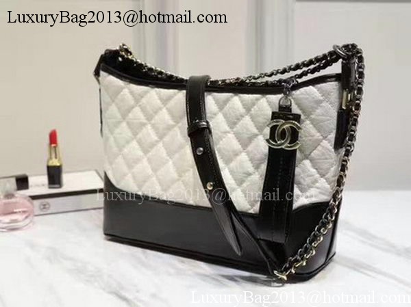 Chanel Medium Shoulder Bag Sheepskin Leather A93826 White Chanel Medium Shoulder Bag Sheepskin Leather A93826 White
