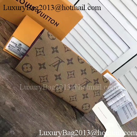 Louis Vuitton Monogram Canvas EMILIE WALLET M60697 Rose Louis Vuitton Monogram Canvas EMILIE WALLET M60697 Rose