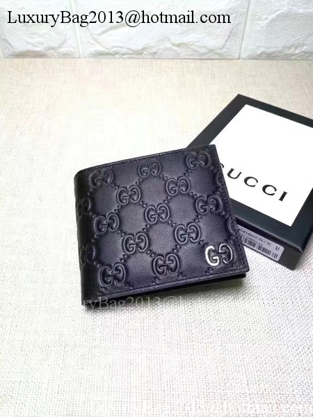 Gucci Guccissima Leather Wallet 473922 Black Gucci Guccissima Leather Wallet 473922 Black