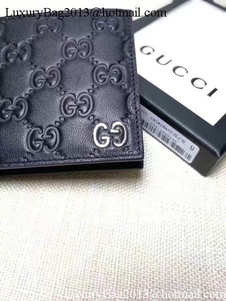 Gucci Guccissima Leather Wallet 473922 Black Gucci Guccissima Leather Wallet 473922 Black
