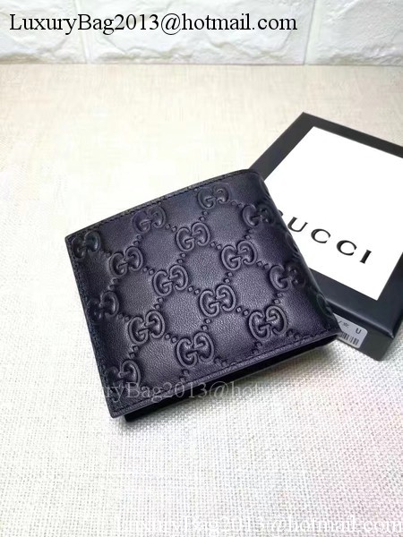 Gucci Guccissima Leather Wallet 473922 Black Gucci Guccissima Leather Wallet 473922 Black