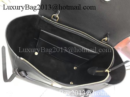 Celine Belt Bag Original Litchi Leather C3349 Black Celine Belt Bag Original Litchi Leather C3349 Black