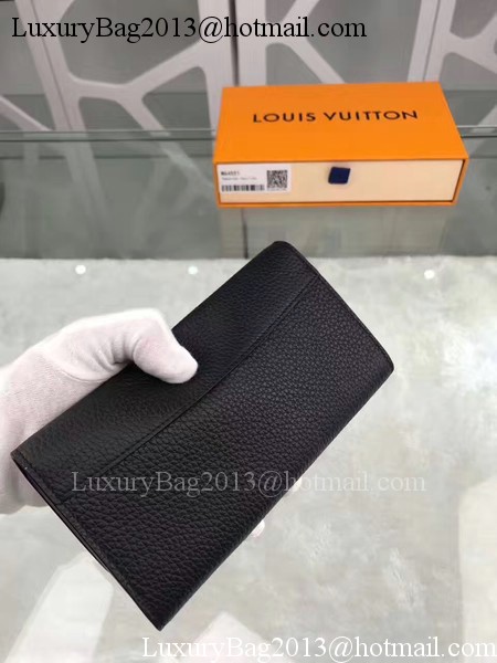 Louis Vuitton CRUISE 2017 CAPUCINES WALLET M64551 Black Louis Vuitton CRUISE 2017 CAPUCINES WALLET M64551 Black