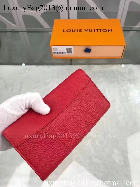 Louis Vuitton CRUISE 2017 CAPUCINES WALLET M64551 Red Louis Vuitton CRUISE 2017 CAPUCINES WALLET M64551 Red