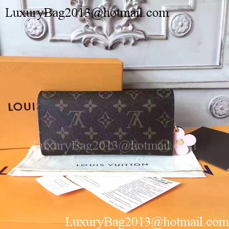 Louis Vuitton Monogram Canvas EMILIE WALLET M64202 Louis Vuitton Monogram Canvas EMILIE WALLET M64202