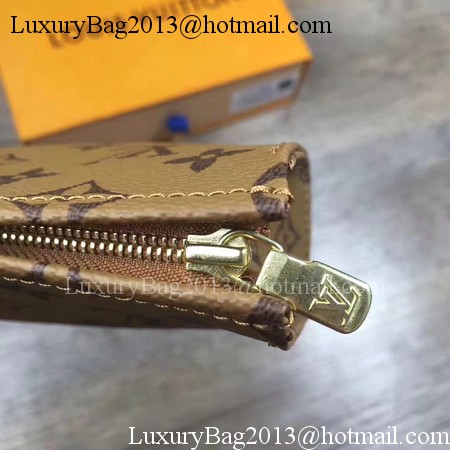 Louis Vuitton Monogram Canvas TOILETRY POUCH 15 M47546 Brown Louis Vuitton Monogram Canvas TOILETRY POUCH 15 M47546 Brown