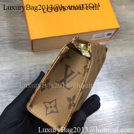 Louis Vuitton Monogram Canvas TOILETRY POUCH 15 M47546 Brown Louis Vuitton Monogram Canvas TOILETRY POUCH 15 M47546 Brown