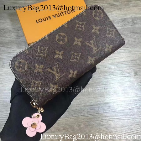 Louis Vuitton Monogram Canvas CLEMENCE WALLET M64201 Pink Louis Vuitton Monogram Canvas CLEMENCE WALLET M64201 Pink