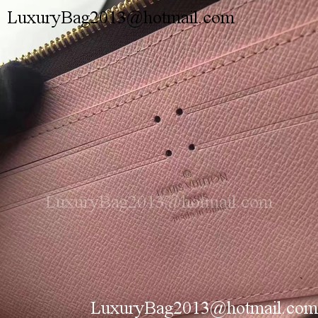 Louis Vuitton Monogram Canvas CLEMENCE WALLET M64201 Pink Louis Vuitton Monogram Canvas CLEMENCE WALLET M64201 Pink