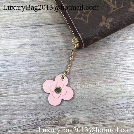 Louis Vuitton Monogram Canvas CLEMENCE WALLET M64201 Pink Louis Vuitton Monogram Canvas CLEMENCE WALLET M64201 Pink