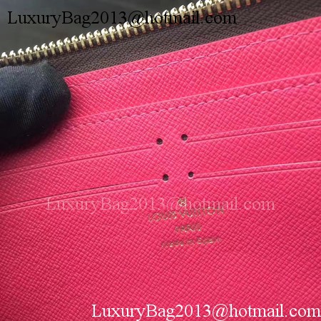 Louis Vuitton Monogram Canvas CLEMENCE WALLET M64201 Rose Louis Vuitton Monogram Canvas CLEMENCE WALLET M64201 Rose