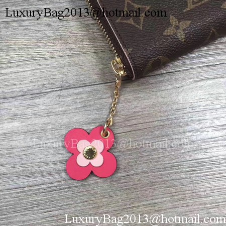 Louis Vuitton Monogram Canvas CLEMENCE WALLET M64201 Rose Louis Vuitton Monogram Canvas CLEMENCE WALLET M64201 Rose
