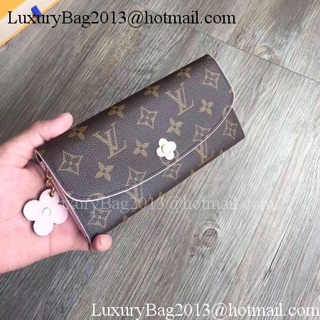 Louis Vuitton Monogram Canvas EMILIE WALLET M64202 Pink Louis Vuitton Monogram Canvas EMILIE WALLET M64202 Pink