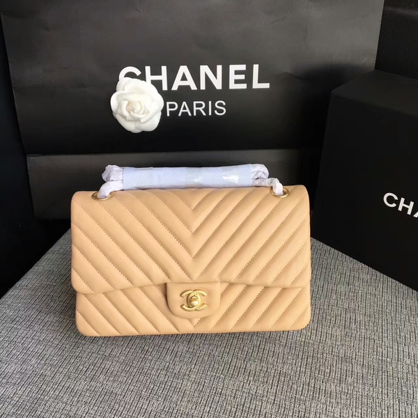 Chanel Flap Shoulder Bags Camel Original Sheepskin CF1112 Gold Chanel Flap Shoulder Bags Camel Original Sheepskin CF1112 Gold