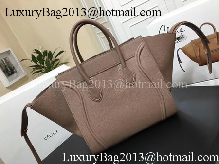 Celine Luggage Phantom Tote Bag Calfskin Leather CT3372 Pink Celine Luggage Phantom Tote Bag Calfskin Leather CT3372 Pink