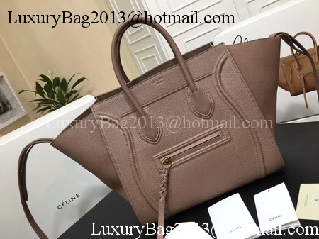 Celine Luggage Phantom Tote Bag Calfskin Leather CT3372 Pink Celine Luggage Phantom Tote Bag Calfskin Leather CT3372 Pink