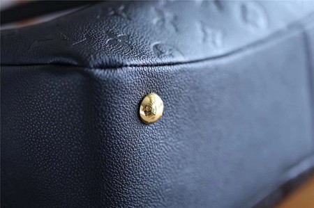 Louis Vuitton Monogram Empreinte PONTHIEU MM M43726 Black Louis Vuitton Monogram Empreinte PONTHIEU MM M43726 Black