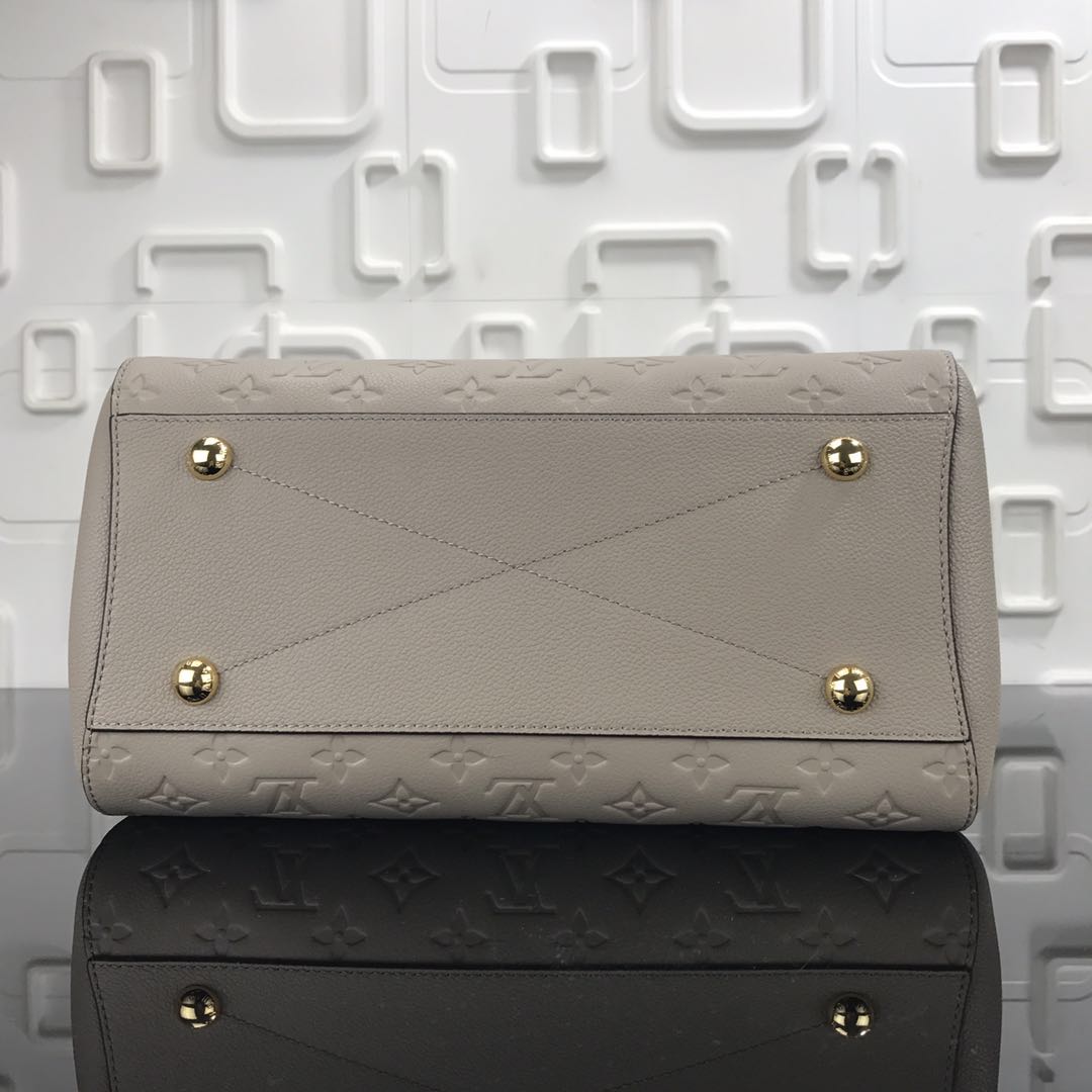 Louis Vuitton Monogram Empreinte Original Leather M43248 Grey Louis Vuitton Monogram Empreinte Original Leather M43248 Grey