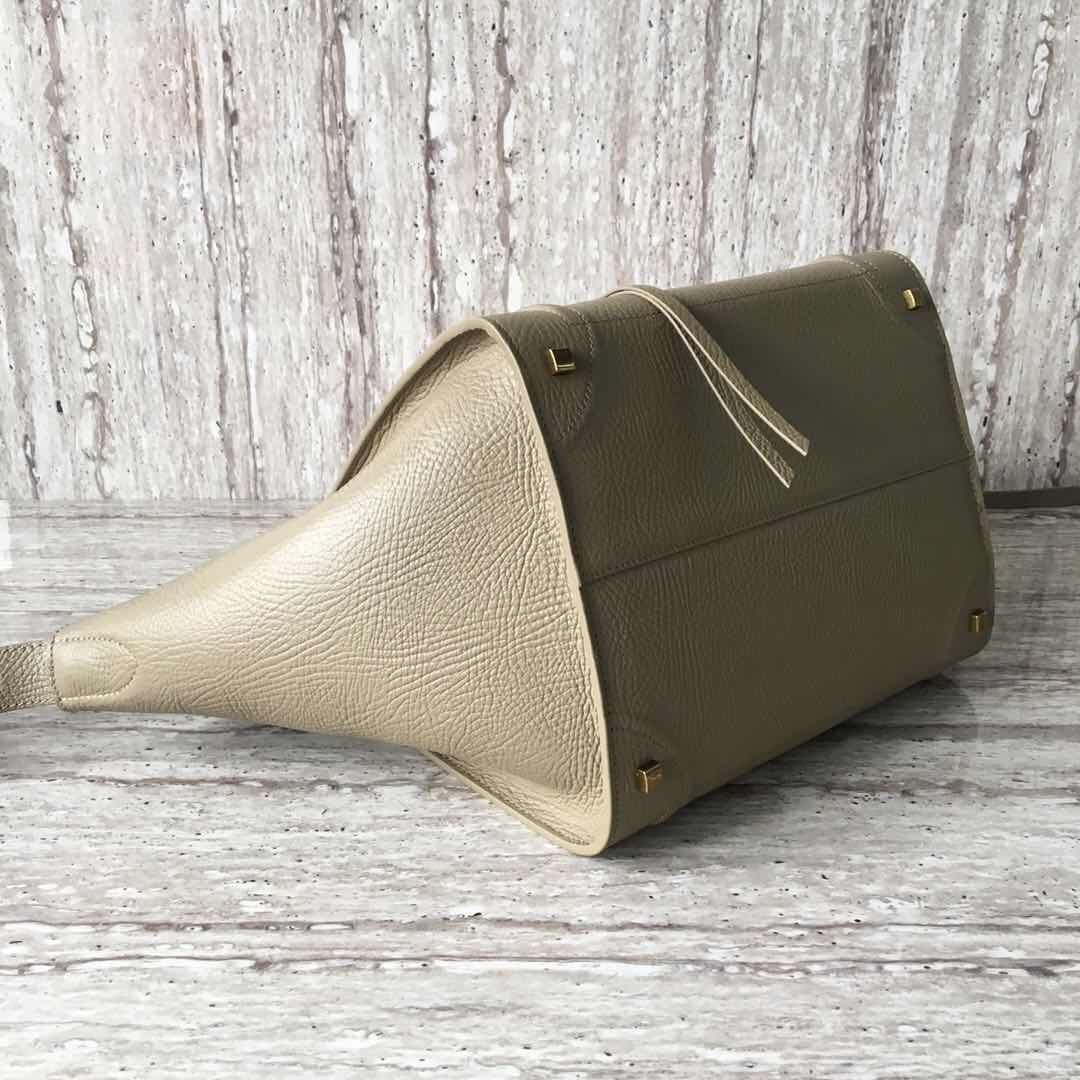 Celine Luggage Phantom Tote Bag Calfskin Leather CT3372 Grey Celine Luggage Phantom Tote Bag Calfskin Leather CT3372 Grey