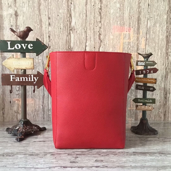 Celine Cabas Phantom Bags Lichee Pattern Leather 77426 Red Celine Cabas Phantom Bags Lichee Pattern Leather 77426 Red