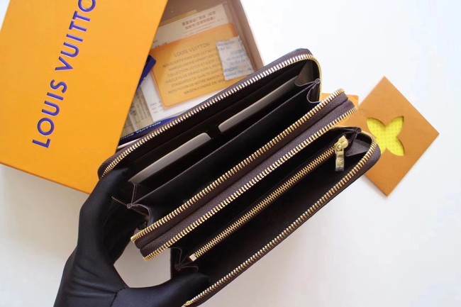 Louis Vuitton Damier Ebene Original ZIPPY ORGANIZER M61723