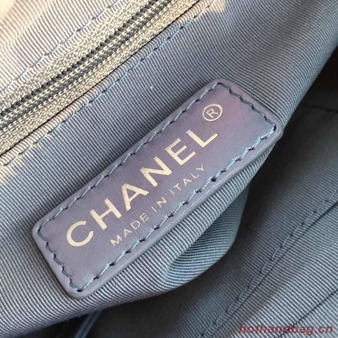 Chanel gabrielle small hobo bag A91810 blue Chanel gabrielle small hobo bag A91810 blue