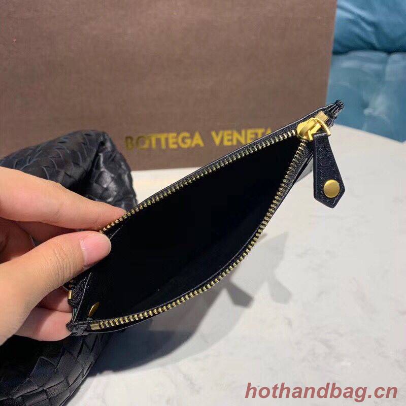 Bottega Veneta Sheepskin Weaving Original Leather BV3694 Black Bottega Veneta Sheepskin Weaving Original Leather BV3694 Black