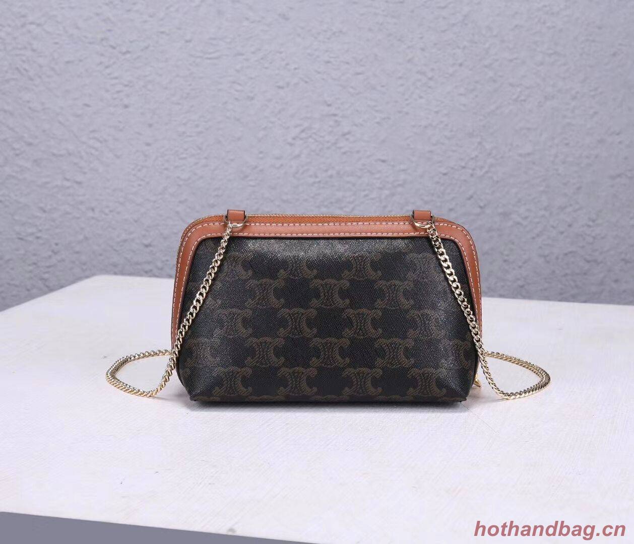 Celine COATED CANVAS CL00382 brown Celine COATED CANVAS CL00382 brown