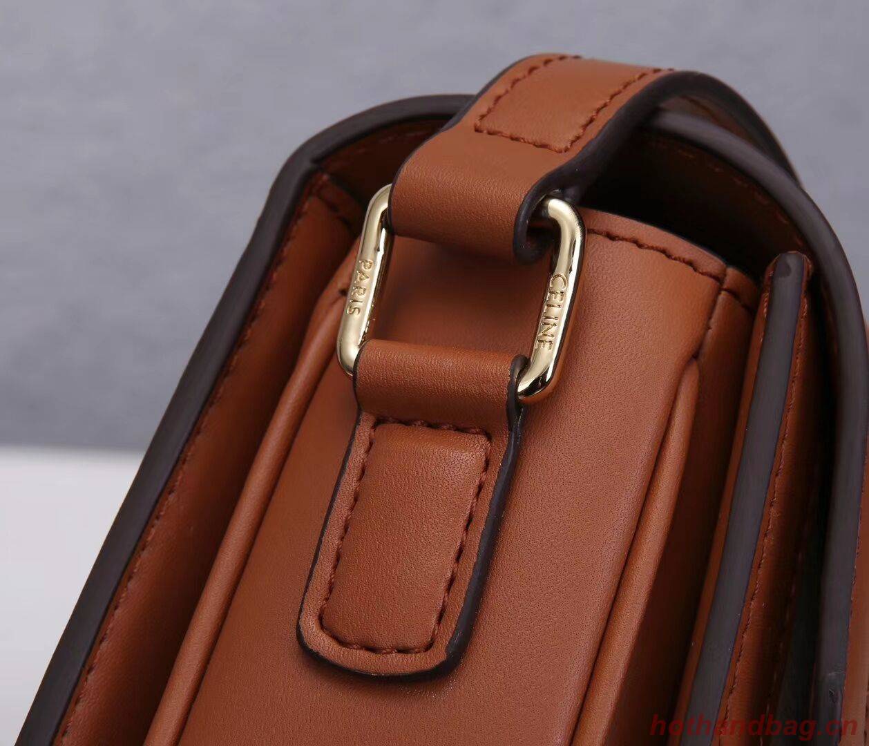 Celine TEEN TRIOMPHE BAG IN TRIOMPHE CANVAS AND CALFSKIN CL88423 white Celine TEEN TRIOMPHE BAG IN TRIOMPHE CANVAS AND CALFSKIN CL88423 white