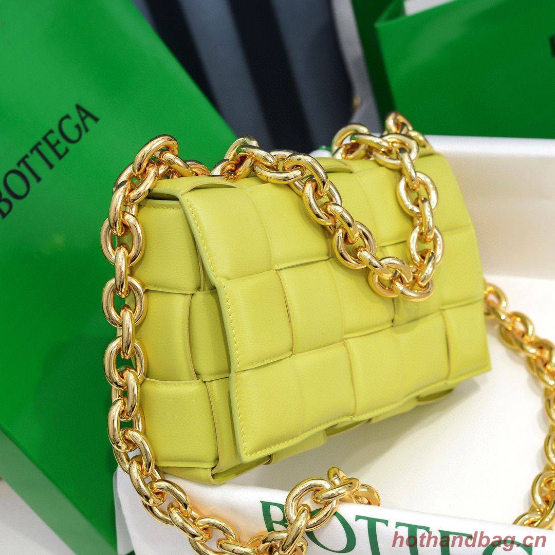 Bottega Veneta PADDED CASSETTE BAG 591971 Lemon Bottega Veneta PADDED CASSETTE BAG 591971 Lemon