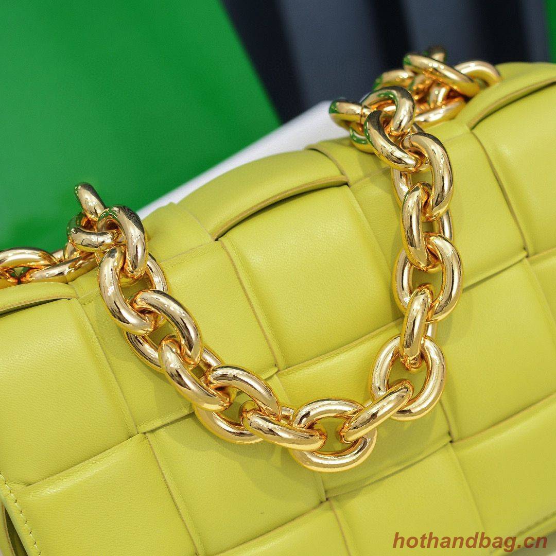 Bottega Veneta PADDED CASSETTE BAG 591971 Lemon Bottega Veneta PADDED CASSETTE BAG 591971 Lemon