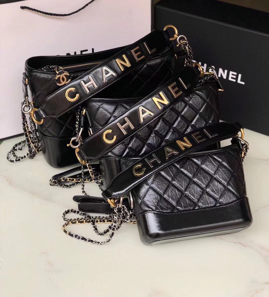 Chanel gabrielle hobo bag A93824 Black Chanel gabrielle hobo bag A93824 Black