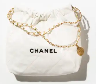 CHANEL 22 SMALL HANDBAG AS3260 white&black CHANEL 22 SMALL HANDBAG AS3260 white&black