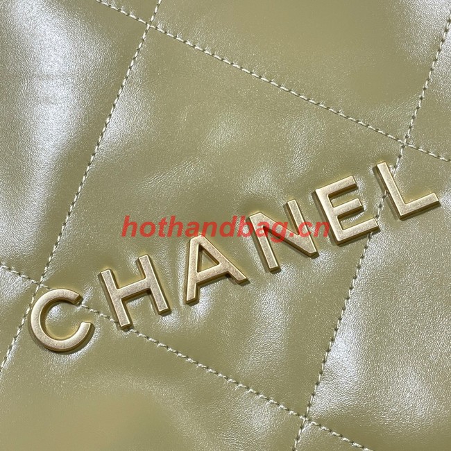 CHANEL 22 HANDBAG AS3262 lemon