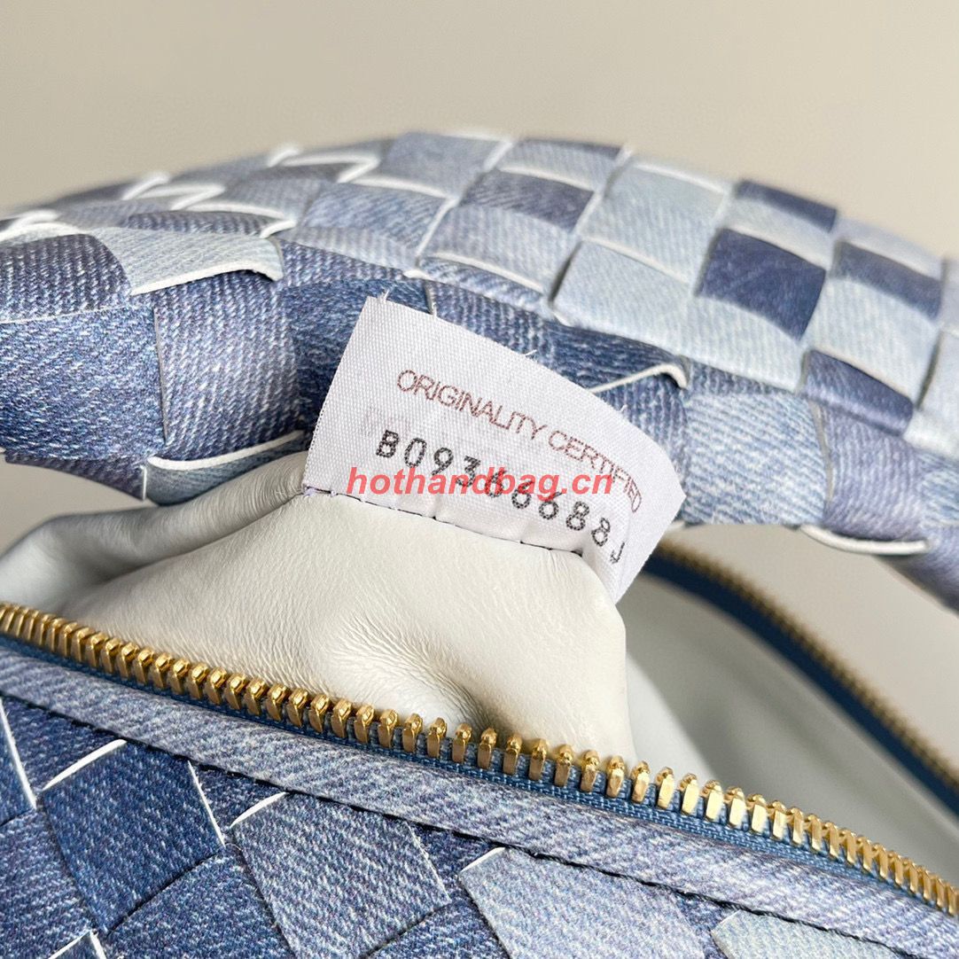 Bottega Veneta Jodie top handle bag 690225 Denim Blue Bottega Veneta Jodie top handle bag 690225 Denim Blue