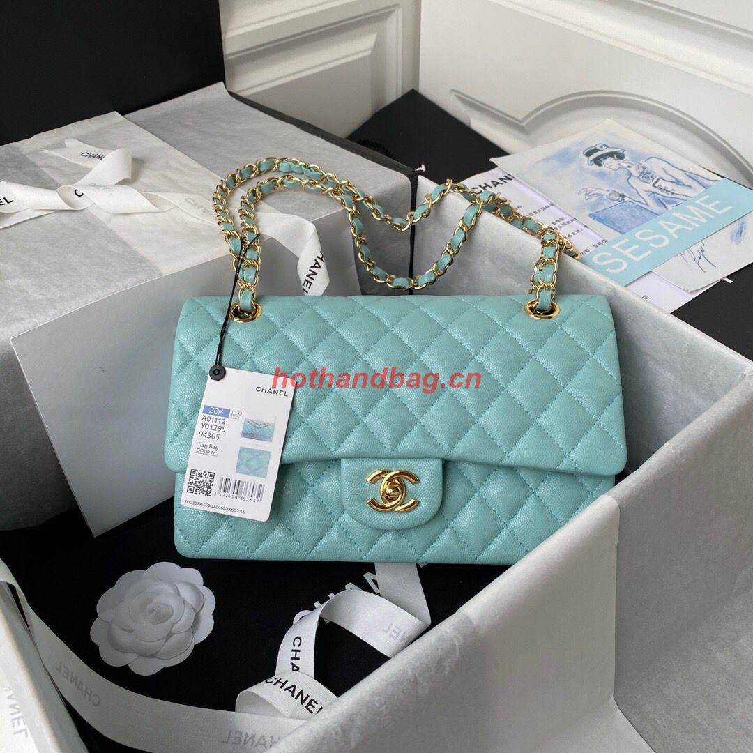 Chanel 2.55 Series Flap Bag Original Caviar Leather Y01295 A01112 Blue Gold-Tone hardware Chanel 2.55 Series Flap Bag Original Caviar Leather Y01295 A01112 Blue Gold-Tone hardware