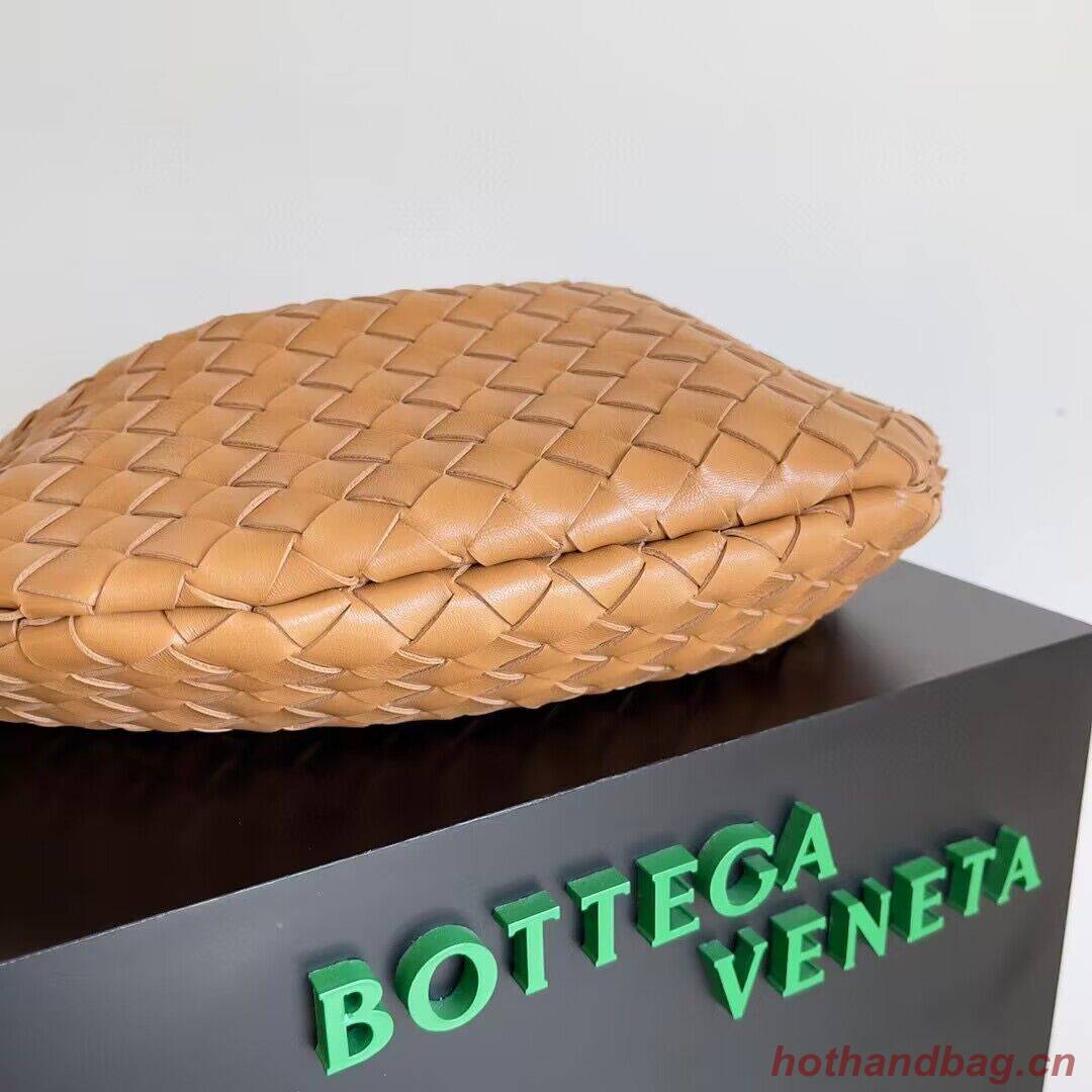 Bottega Veneta Sardine Intrecciato Gold Hardware Handle Bag 716082 Brown Bottega Veneta Sardine Intrecciato Gold Hardware Handle Bag 716082 Brown