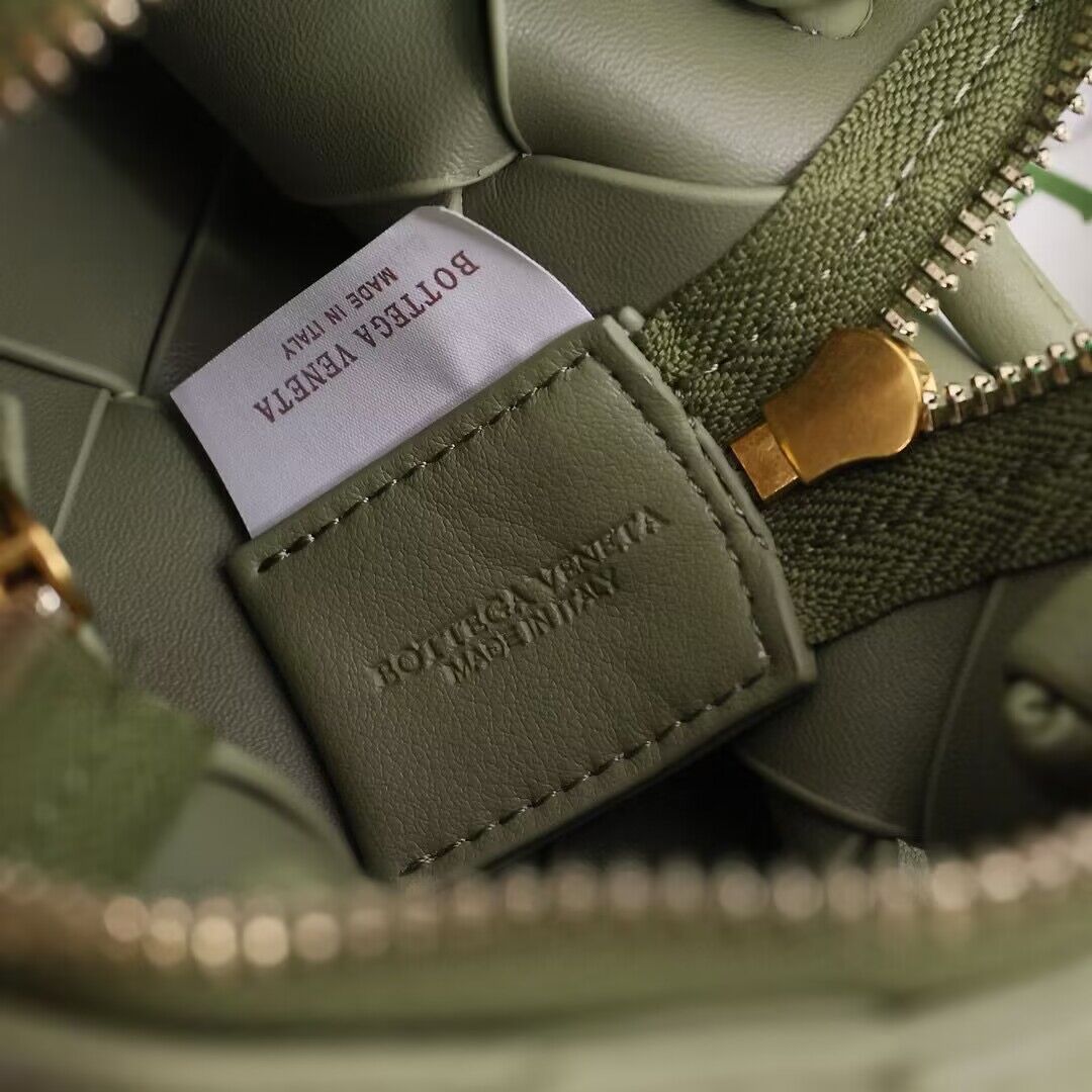 Bottega Veneta Mini Cassette Camera Bag 701915 Light Green Bottega Veneta Mini Cassette Camera Bag 701915 Light Green