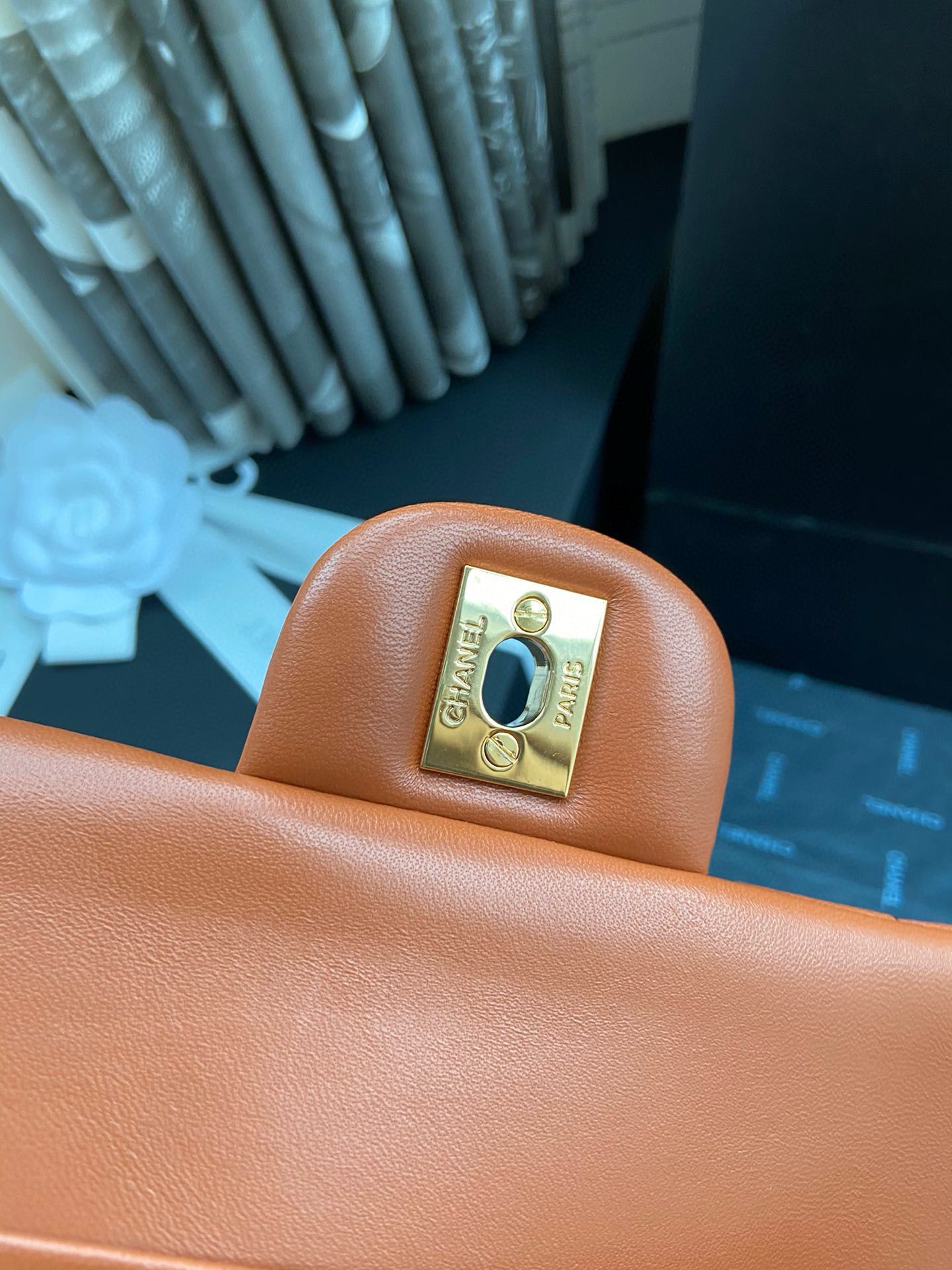 Chanel 2.55 Series Flap Bag Original Sheepskin Leather Y01295 A01112 Brown Gold-Tone hardware Chanel 2.55 Series Flap Bag Original Sheepskin Leather Y01295 A01112 Brown Gold-Tone hardware