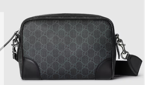 Gucci GG EMBLEM SMALL CROSSBODY BAG 821155 black Gucci GG EMBLEM SMALL CROSSBODY BAG 821155 black