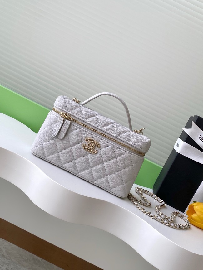 Chanel CLUTCH WITH CHAIN AP4531 light gray