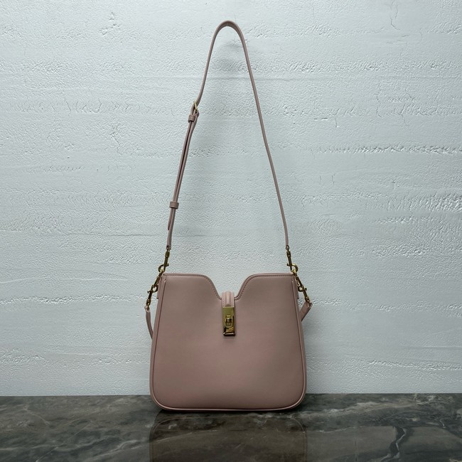 Celine SMALL CAMILLE 16 SOFT BAG IN SMOOTH CALFSKIN 120693 SOFT PEACH