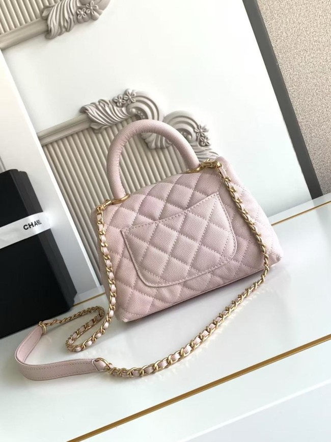 Chanel MINI FLAP BAG WITH TOP HANDLE AS2215-2