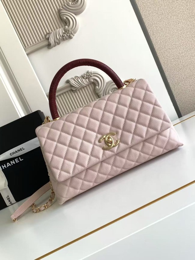 Chanel LARGE FLAP BAG WITH TOP HANDLE 92991-1