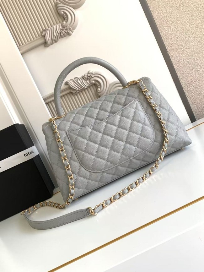 Chanel LARGE FLAP BAG WITH TOP HANDLE 92991-10