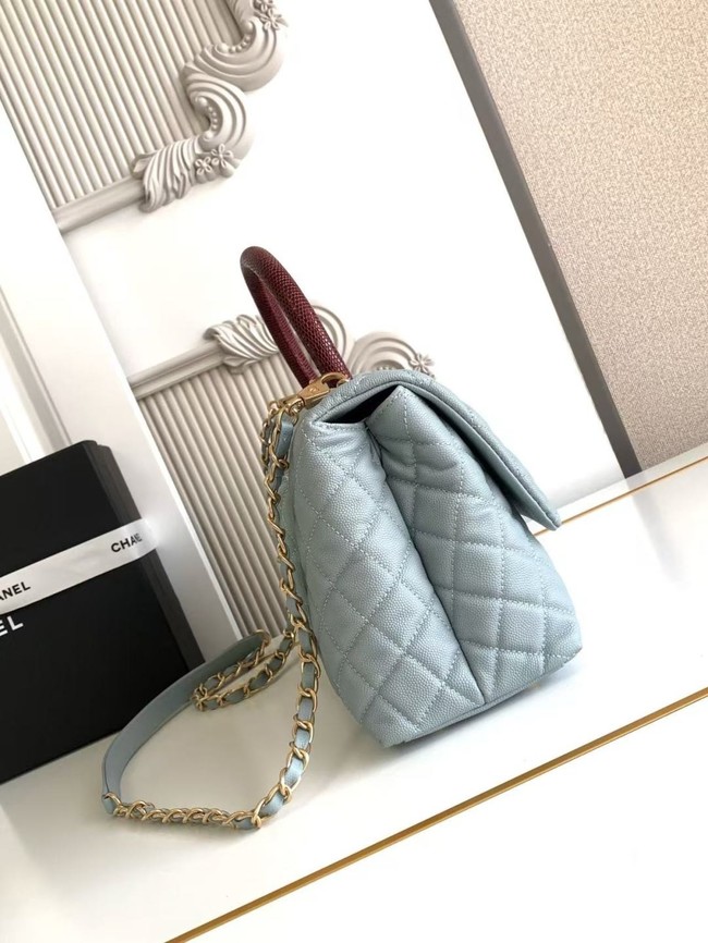 Chanel LARGE FLAP BAG WITH TOP HANDLE 92991-5