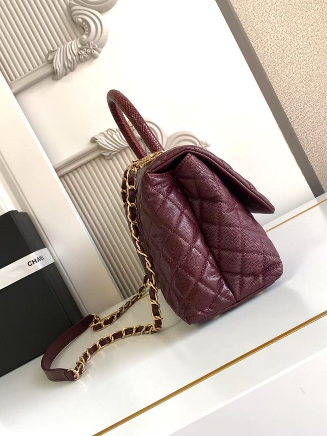 Chanel LARGE FLAP BAG WITH TOP HANDLE 92991-7