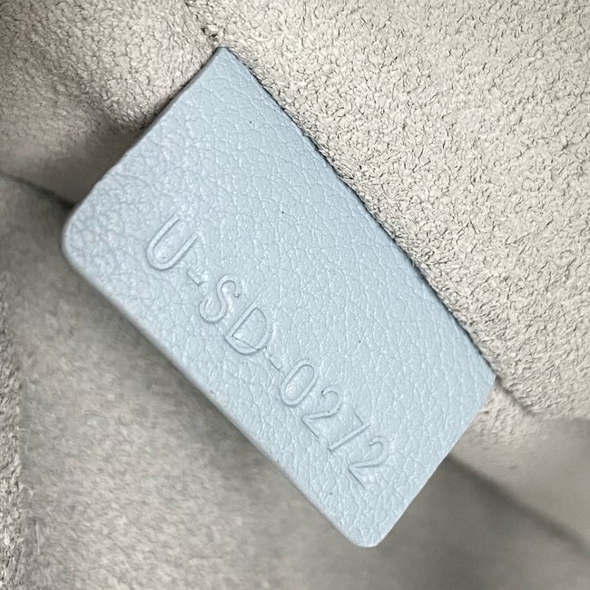 Celine TEEN CELINE LULU IN SUPPLE GRAINED CALFSKIN 120723 ice blue