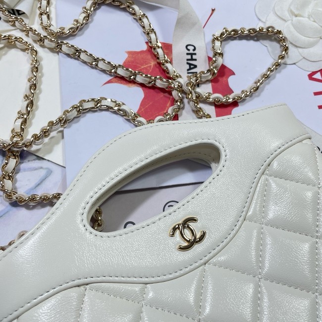 Chanel CLUTCH WITH CHAIN AP3656 white